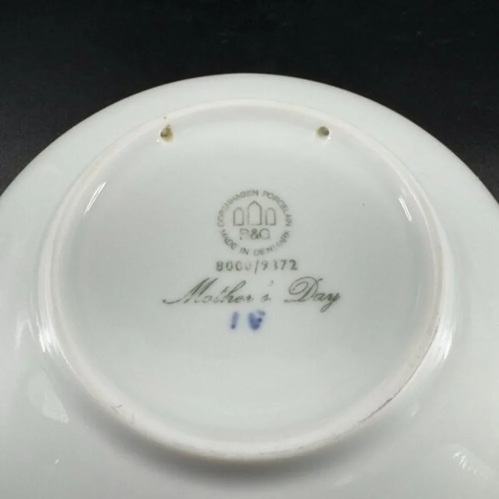 1972 Bing & Grondahl‎ Plate Mothers Day Horse Mors Dag Denmark Dish Plate Round